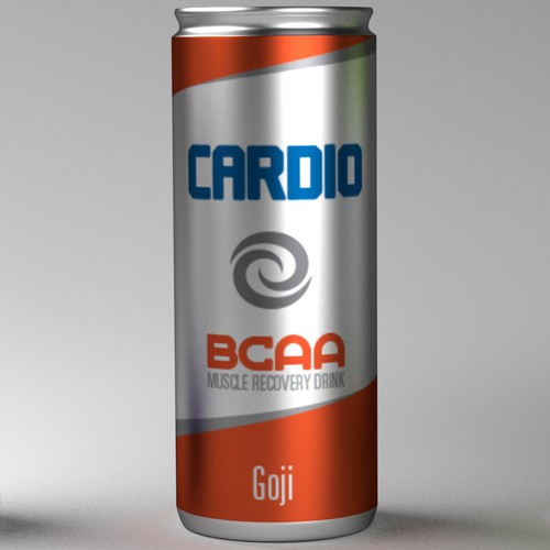 Create sharp and clean sleek can for a new gym drink