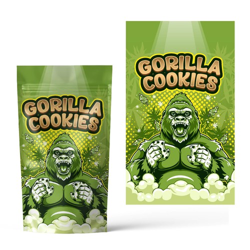 Gorilla Cookies Packaging Cover
