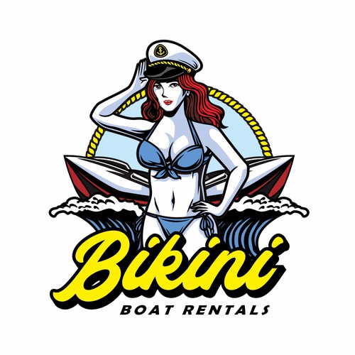 Face of Bikini Boat Rentals