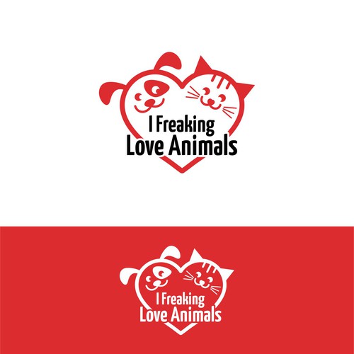 I Freaking Love Animals Logo