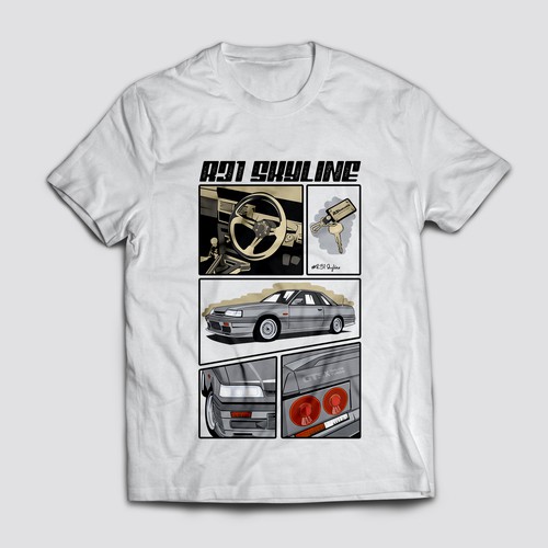 R31 SkyLine T-shirt Design