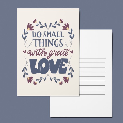 Positive Greeting Card