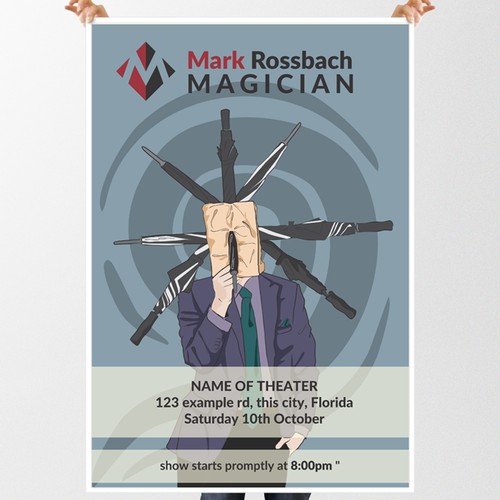 Poster Design for Modern Magician