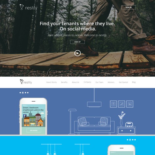 Nestify-Accommodation through Social Media 