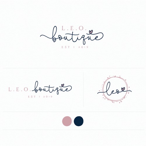 Logo for L.E.O. boutique