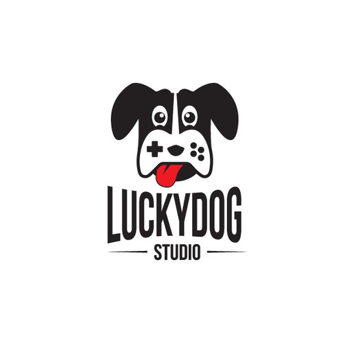 Create a new logo for Luckydog Studio, an independent game developer.