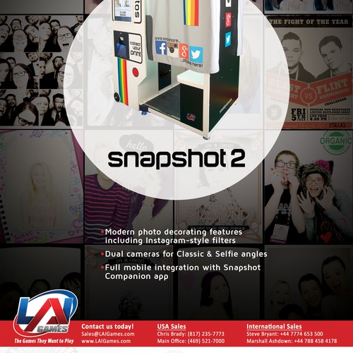 Magazine advertisement for Snapshot 2
