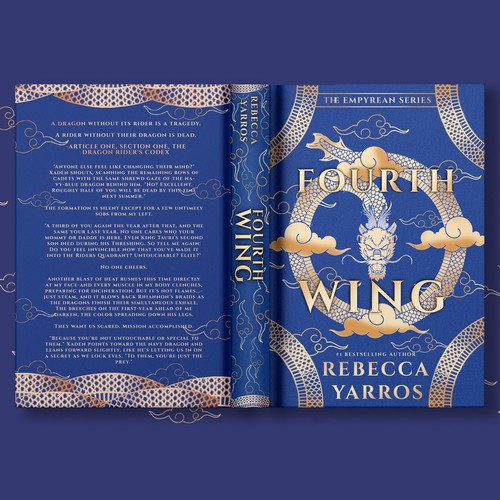 Fourth Wing cover re-design