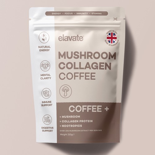 Mushroom Collagen Coffee