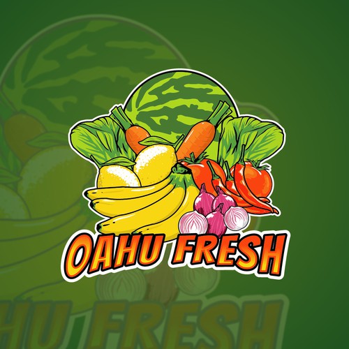 Oahu Fresh logo - Vegie Store