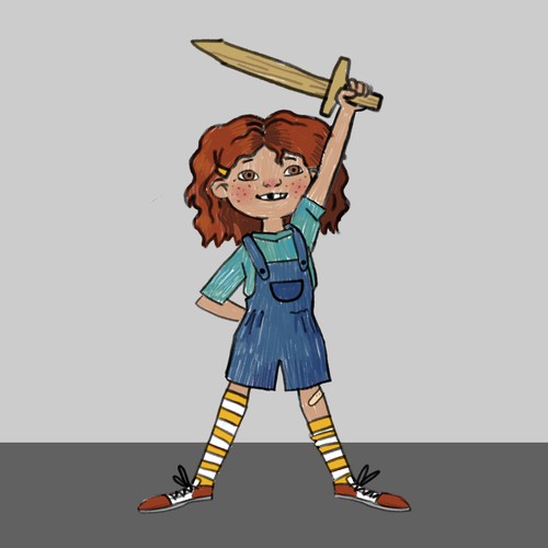 Children Book Character Design - Lucy