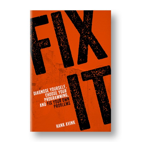 Book Cover Concept for FIX IT