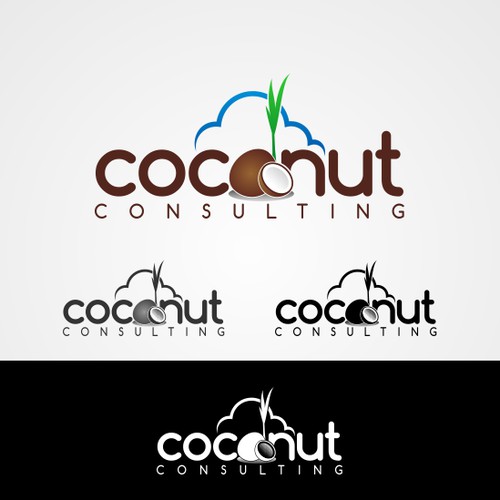 Create a logo for Coconut Consulting - deliver services in cloud software