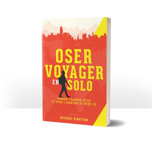 Create an inspiring cover for non-fiction book « Dare to Travel Solo »