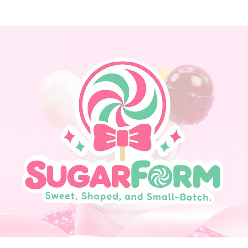SugarForm – Logo, Brand Identity & Packaging Design