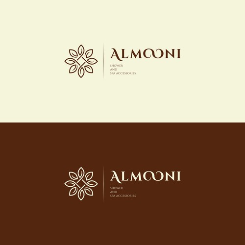 Luxury logo concept for ALMOONI 