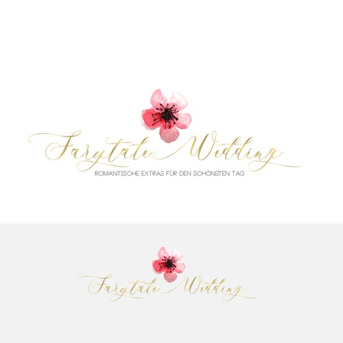 Logo concept for wedding decoration