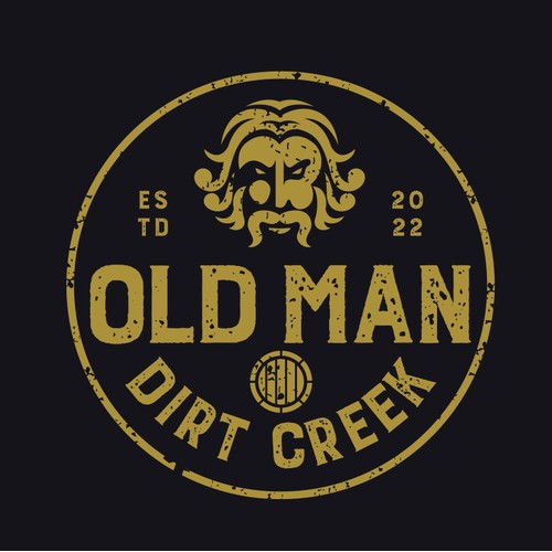 Old Man Dirt Creek logo concept