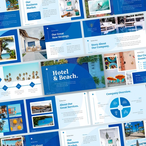 Hotel & Beach Presentation Template