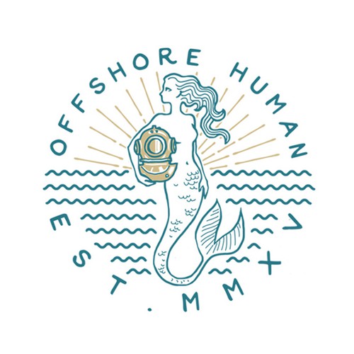 OFFSHORE HUMAN LOGO