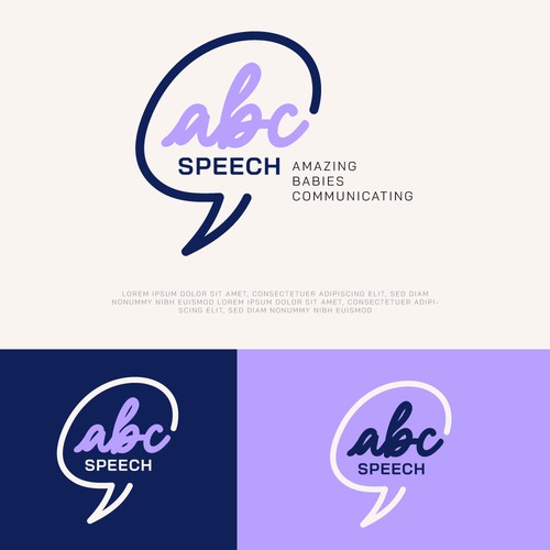 speech therapy brand logo