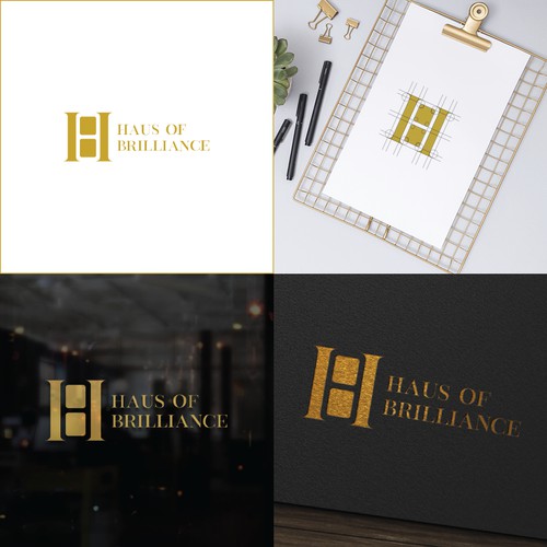 Logo Design Haus Of Brillance 