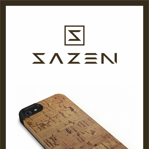 Design logo for thSAZENe smartphone accessory's branding