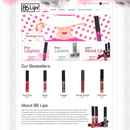 Makeup Website