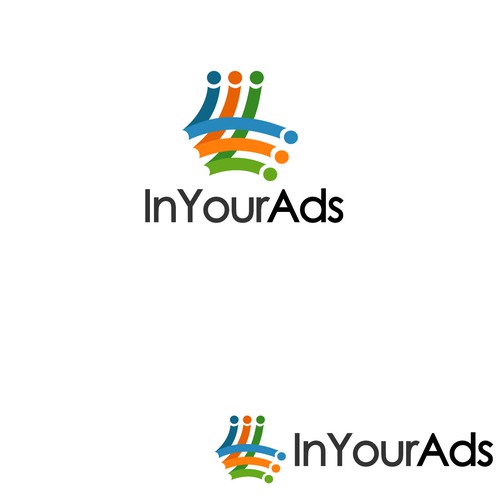Design a "Flat Design" logo for a Digital Advertising Agency