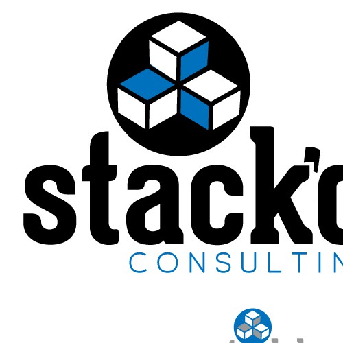 Vibrant, professional and modern logo and business card for a start up management consulting firm