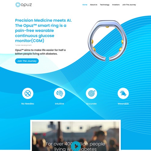 Live wordpress website Opuz Ring