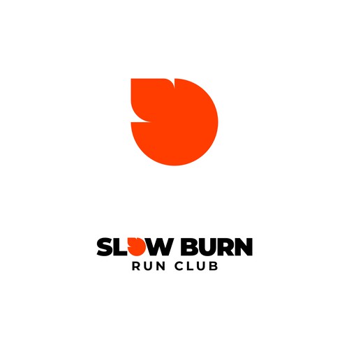 Logo concept for a run club.