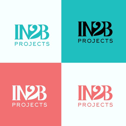IN2B logo design
