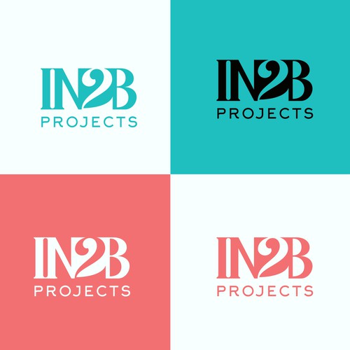 IN2B logo design