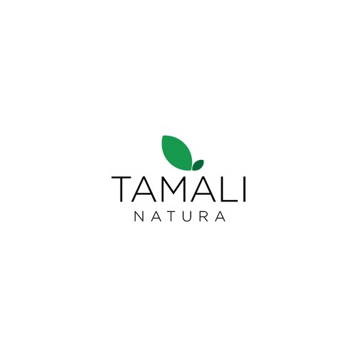 Simple and clean logo for an organic brand
