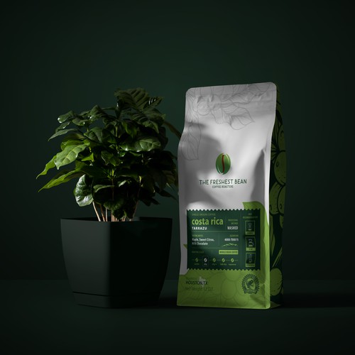 Coffee label and packaging design