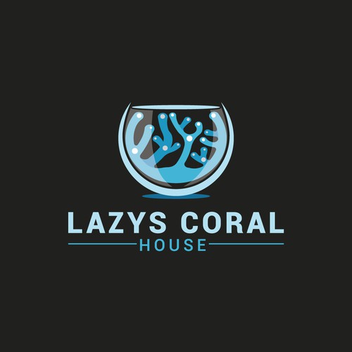 Design a business logo for company that sells live coral
