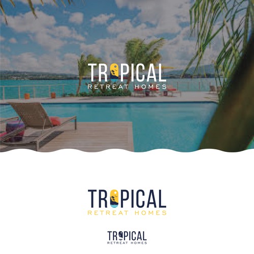 Tropical Retreat Villas_Logo Design