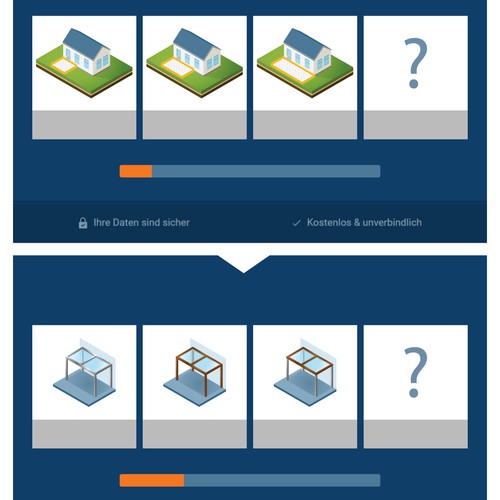 Terrace roof configurator