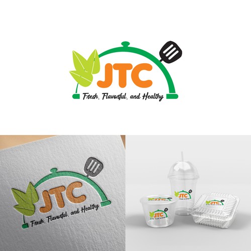bold simple fresh logo for JTC