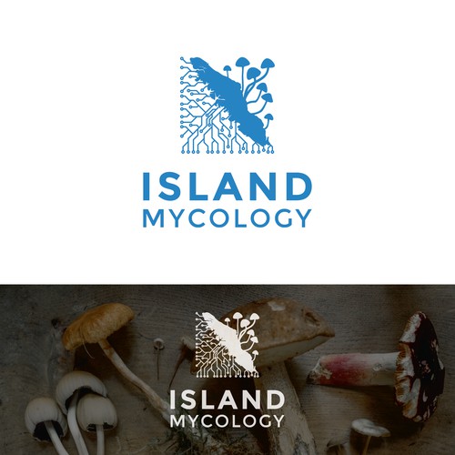 Logo concept for South Vancouver Island Mycology Club.