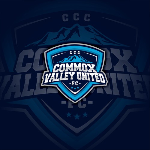 Logo Design Concept For Commox Valley United