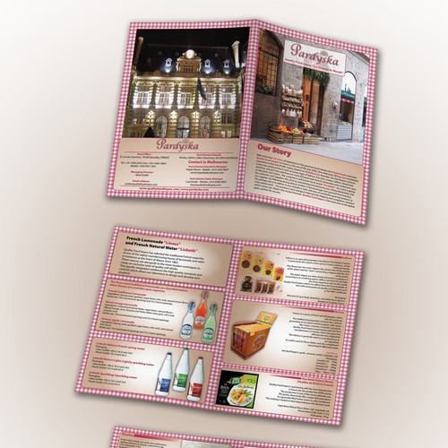 Create the next brochure design for Quality Food Impex (Pardyska)