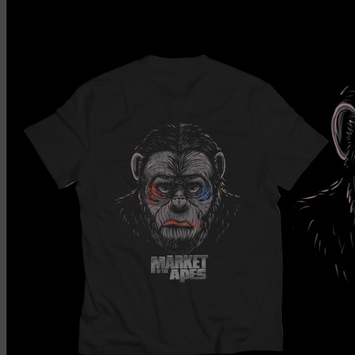 Ape T shirt design 