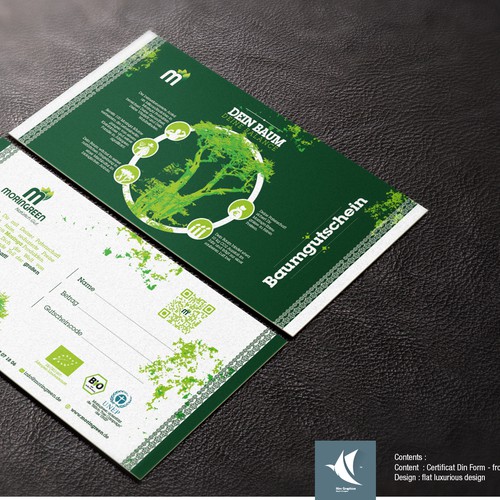 Winning Certifcation design for Moringa