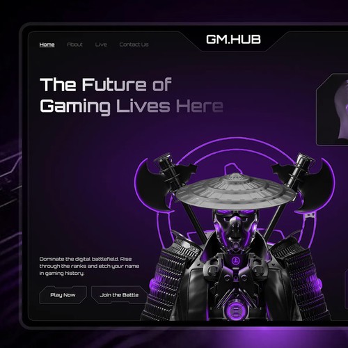 GM.HUB || Web Design