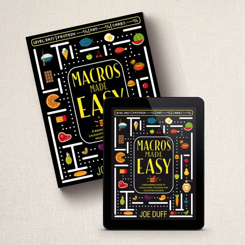 A fresh hipster-ish e-book cover design