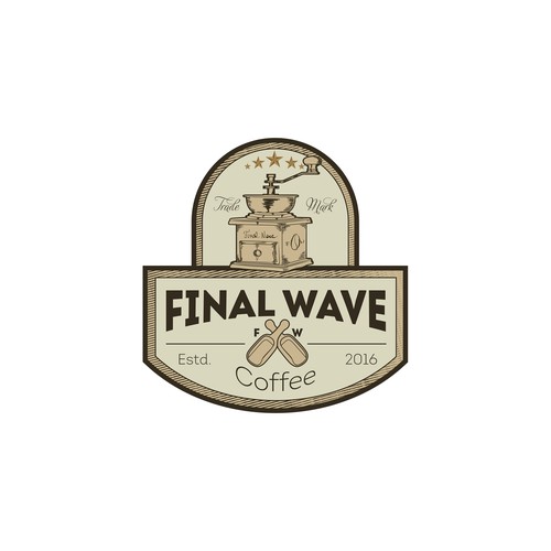 final wave coffee logo