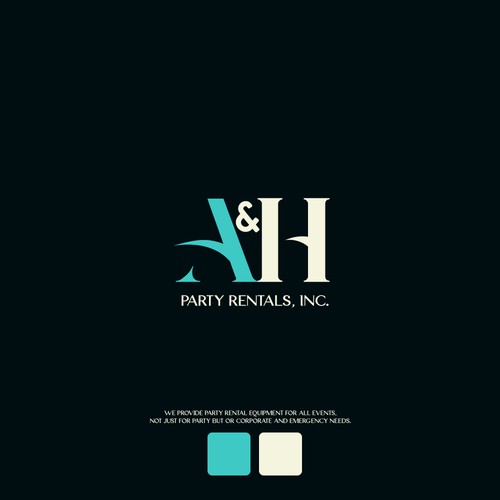 logo for party rentals company