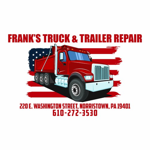 Truck logo design